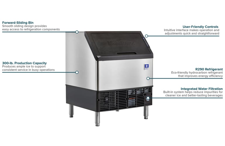 Manitowoc Ice UYP0310W161B Features