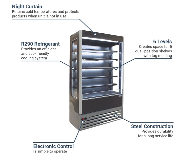 Ojeda ALPA120HSLIM Features
