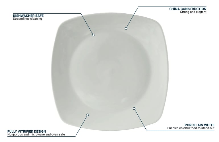 Tuxton BPH126C Features
