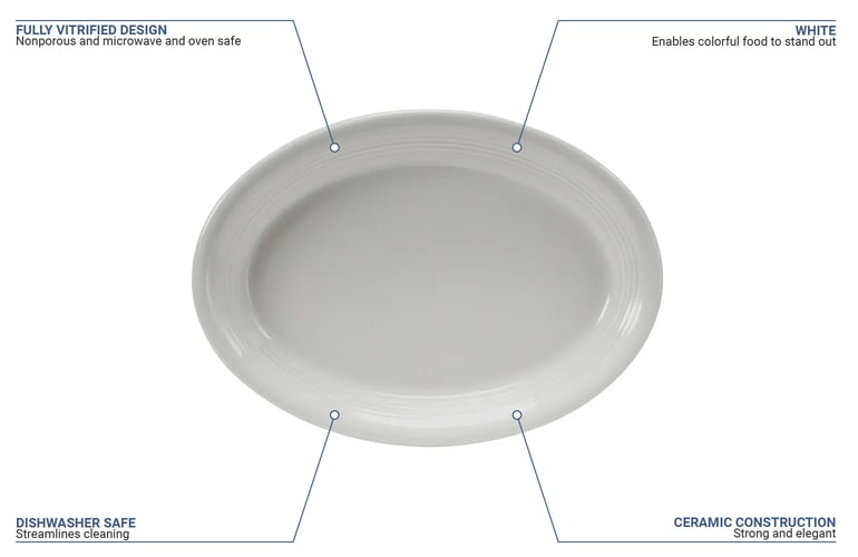 Tuxton CWH1352 Features