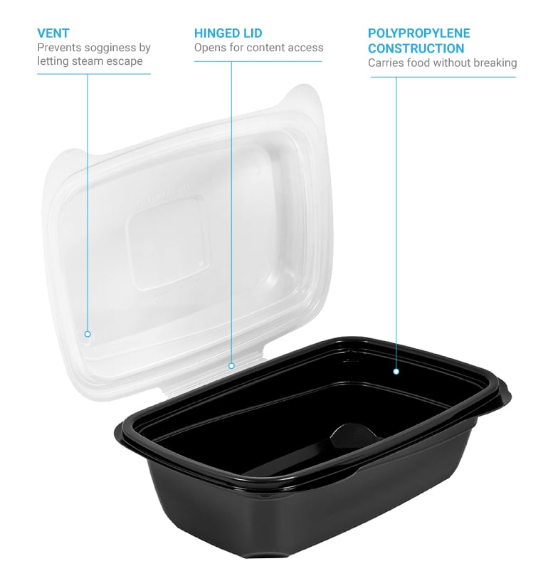 Plastic Food Storage Containers - KaTom Restaurant Supply