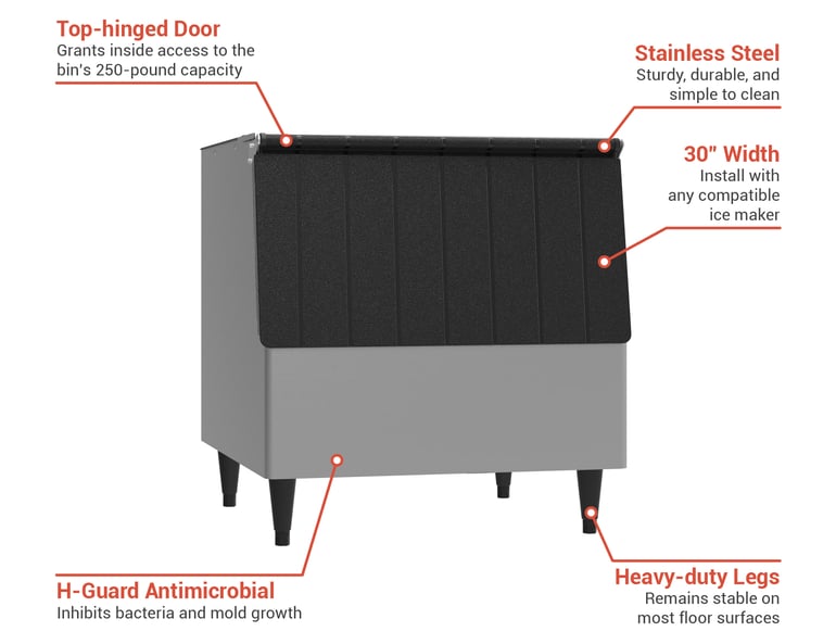 Hoshizaki B250SF Features