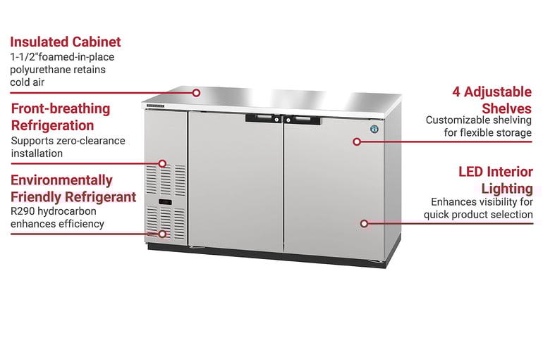 Hoshizaki BB59S Features