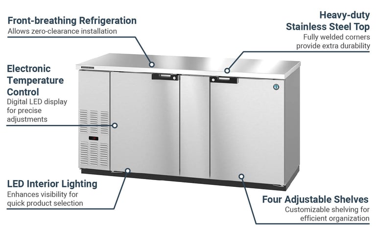 Hoshizaki BB69S Features