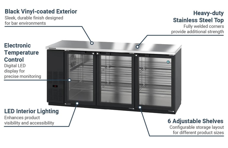 Hoshizaki BB80G Features