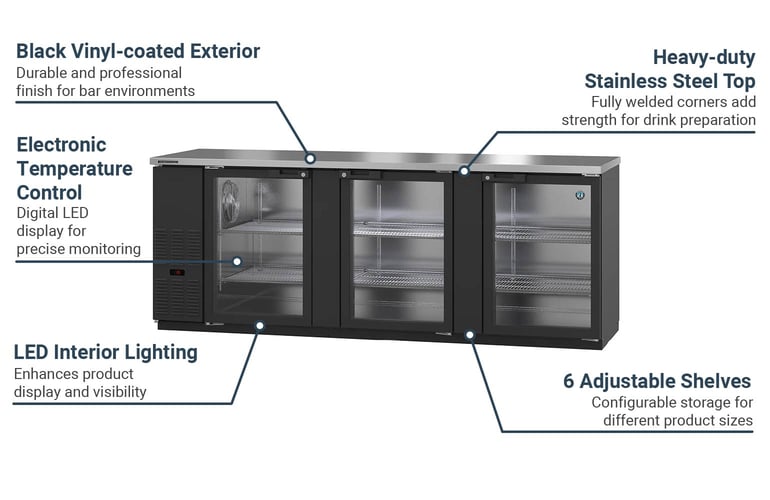 Hoshizaki BB95G Features