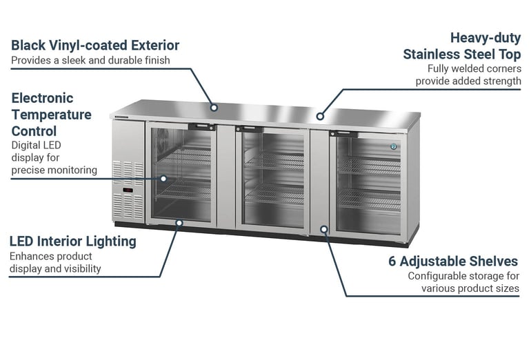 Hoshizaki BB95GS Features