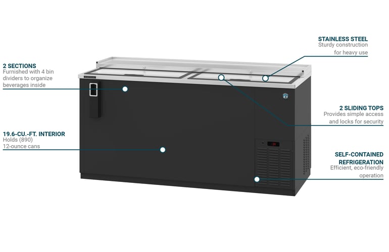 Hoshizaki CC65 Features