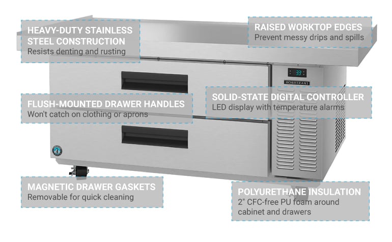 Hoshizaki cr60a Features