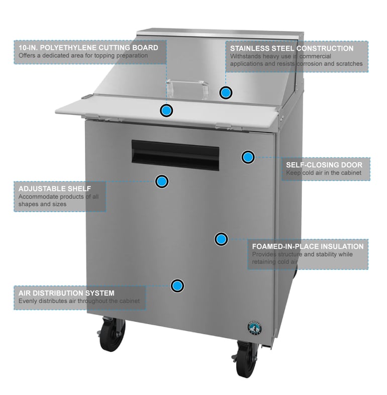 Hoshizaki CRMR2712M Features