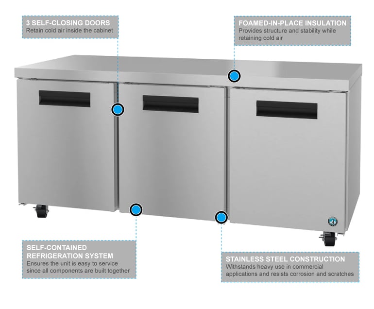 Hoshizaki CRMR72 Features