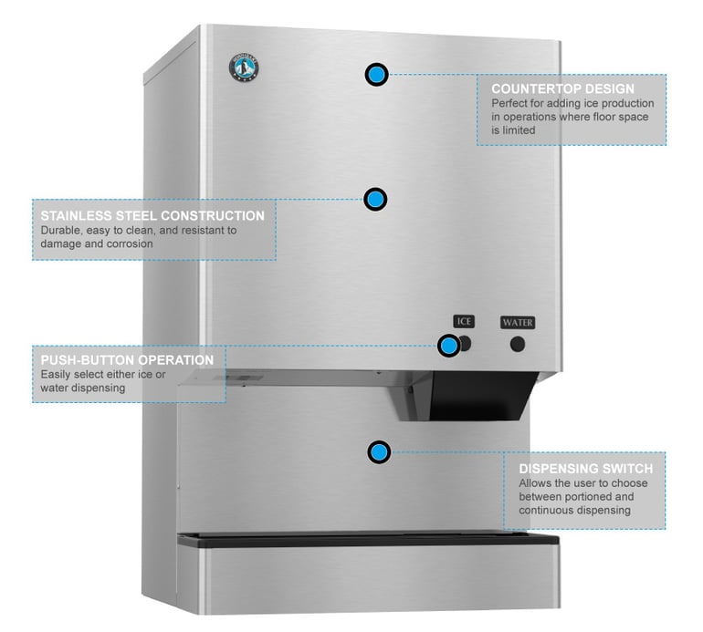 Hoshizaki dcm500bwh Features