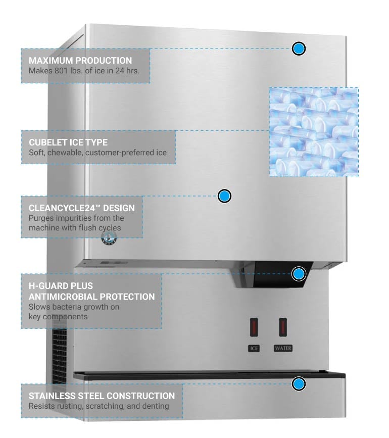 Hoshizaki DCM751BAHOS Features