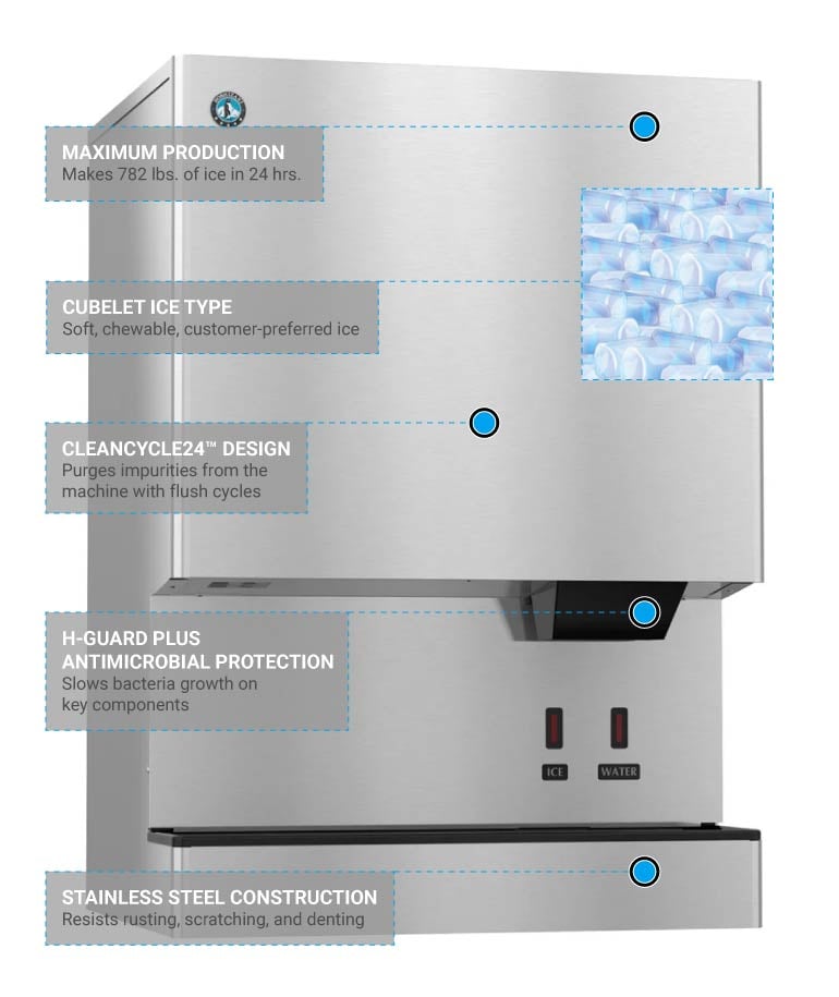 Hoshizaki DCM751BWHOS Features