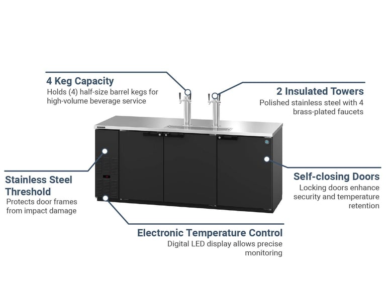 Hoshizaki DD80 Features