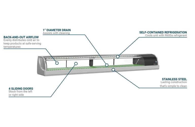 Hoshizaki HNC210BARS Features