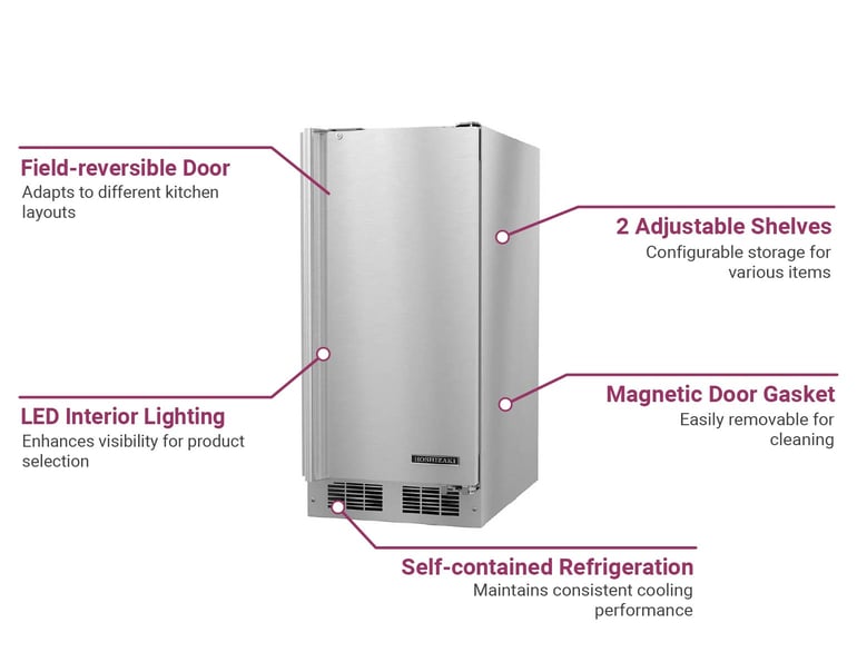 Hoshizaki HR15A Features