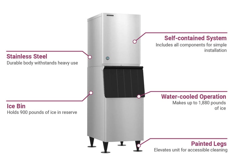 Hoshizaki KM520MWJB300SF Features