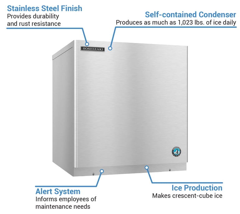 Hoshizaki KMD410MWJ Features