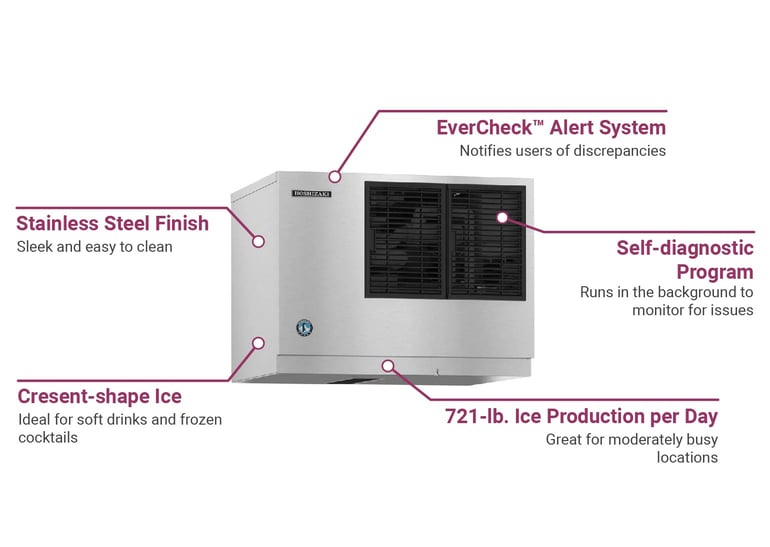 Hoshizaki KMD705MAJ Features
