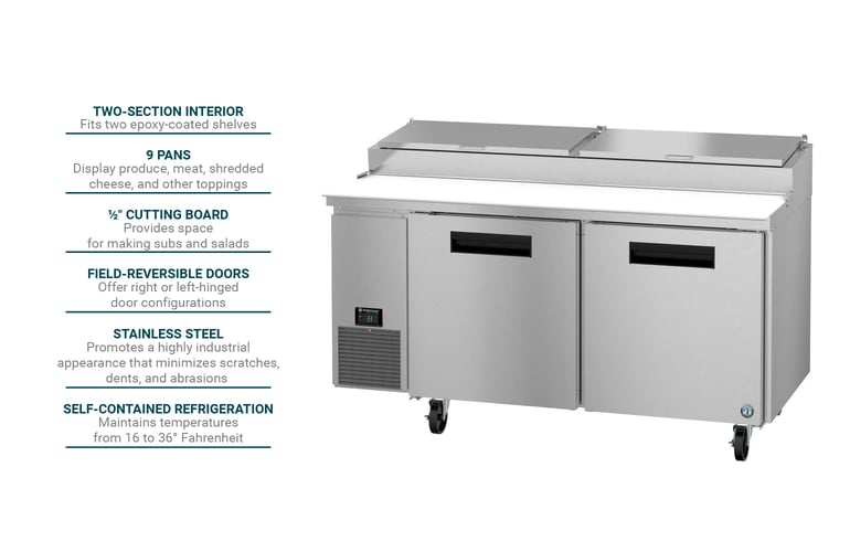 Hoshizaki PR67B Features