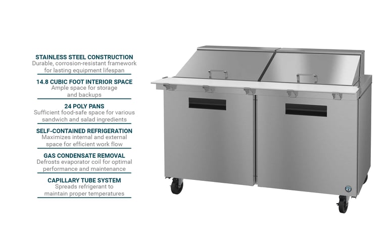 Hoshizaki SR60B24M Features