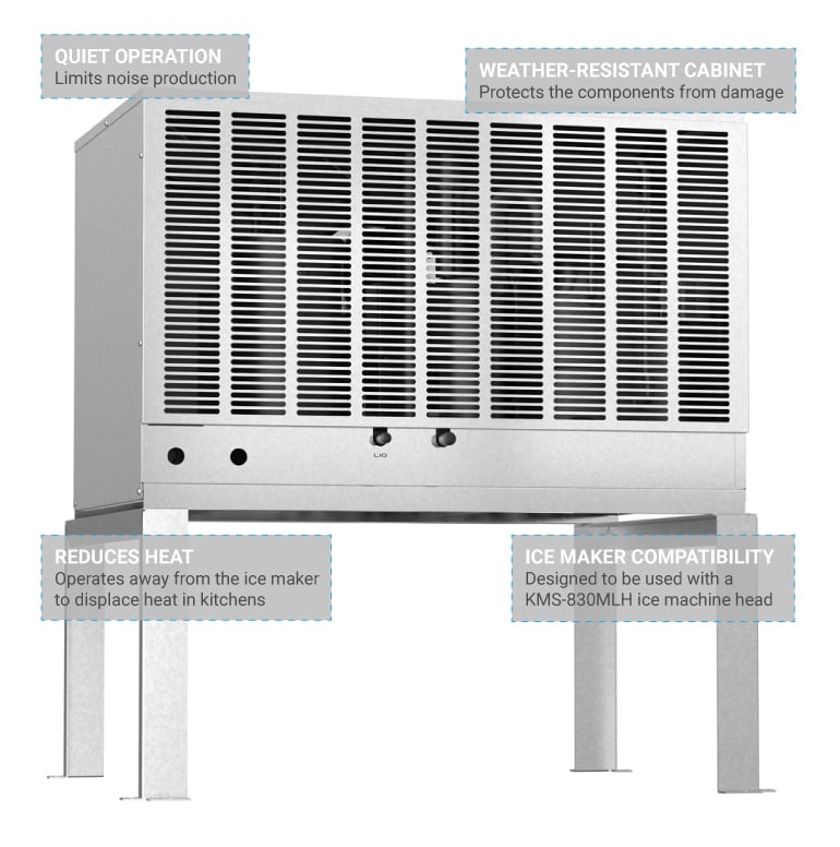 Hoshizaki SRK8H Air Cooled Remote Ice Machine Compressor, for KMS