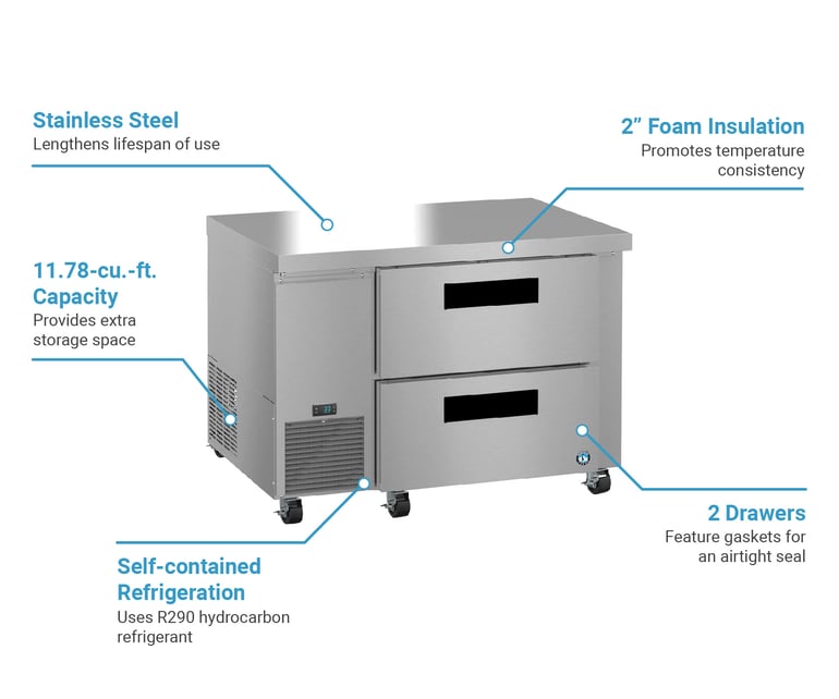 Hoshizaki ULR46BD2 Features