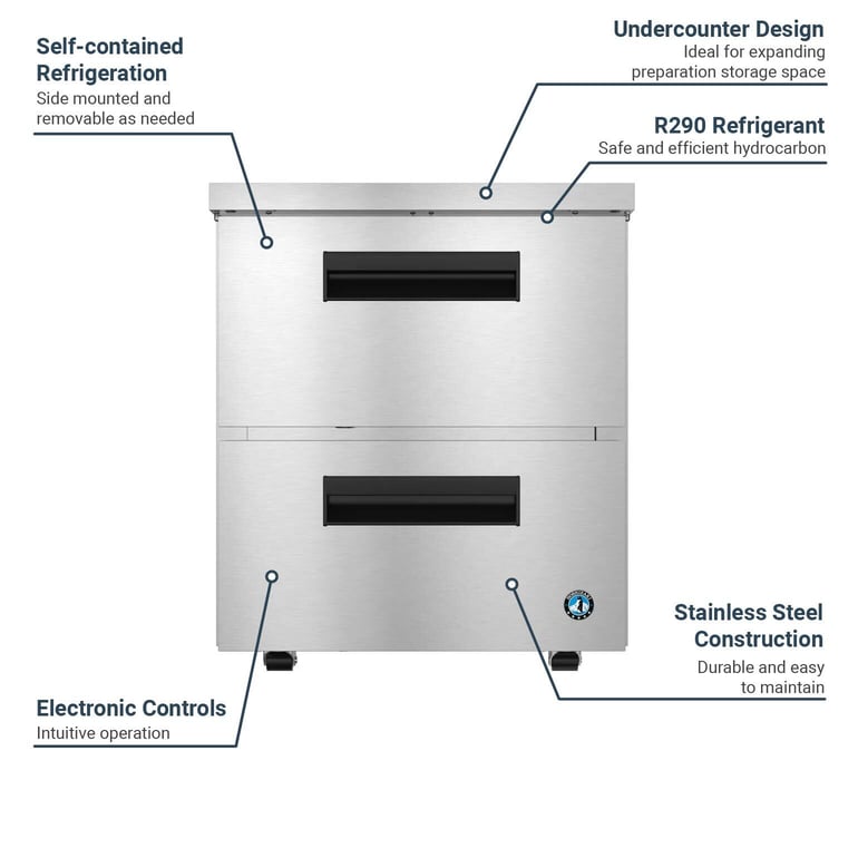 Hoshizaki UR27BLPD2 Features