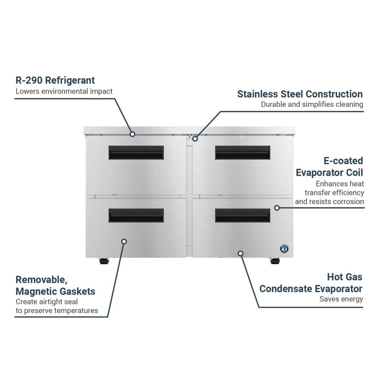 Hoshizaki UR48BLPD4 Features