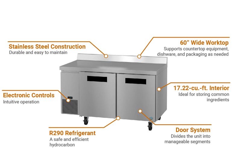 Hoshizaki WLF60B Features
