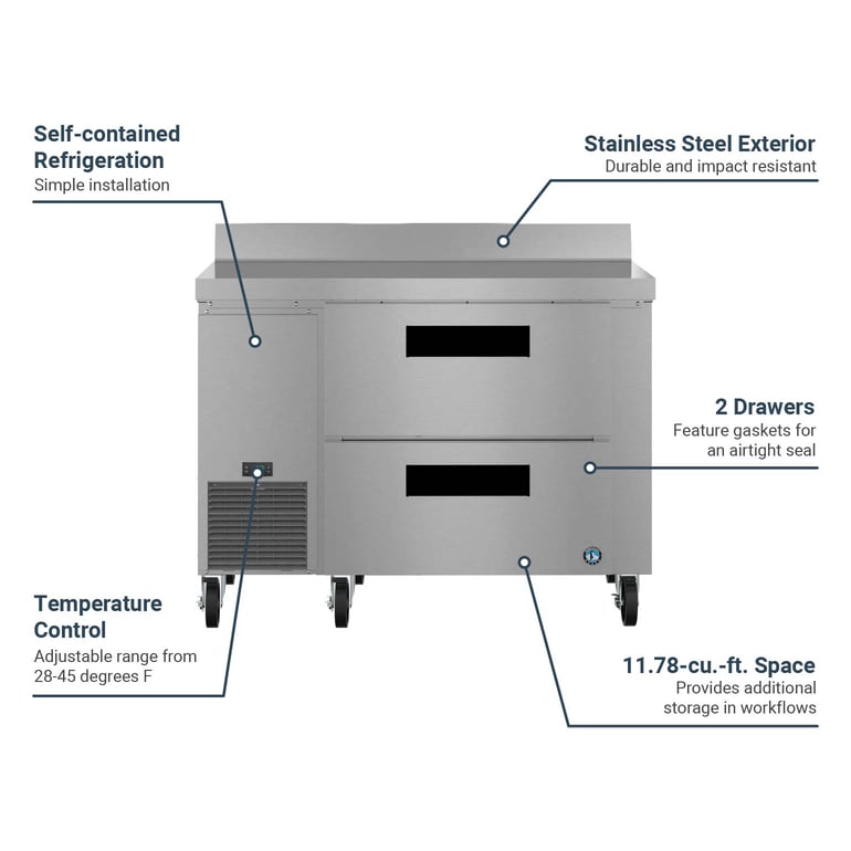 Hoshizaki WLR46BD2 Features