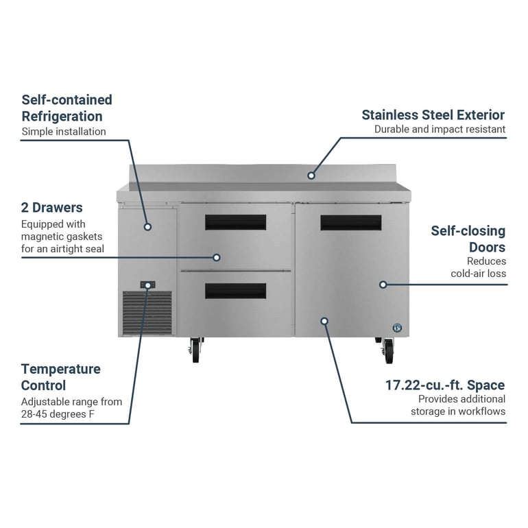 Hoshizaki WLR60BD2 Features