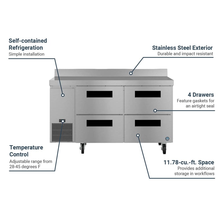 Hoshizaki WLR60BD4 Features