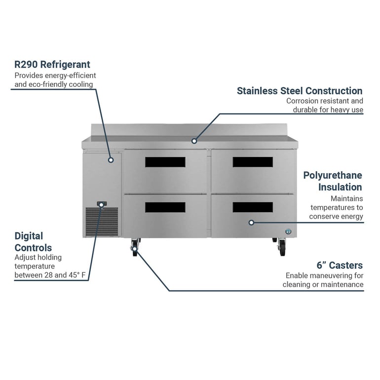 Hoshizaki WLR67BD4 Features