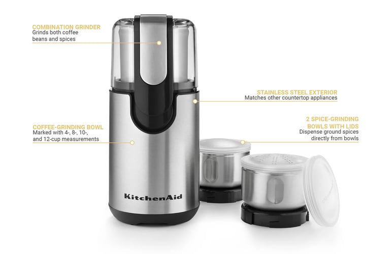Kitchenaid bcg111ob coffee grinder new arrivals