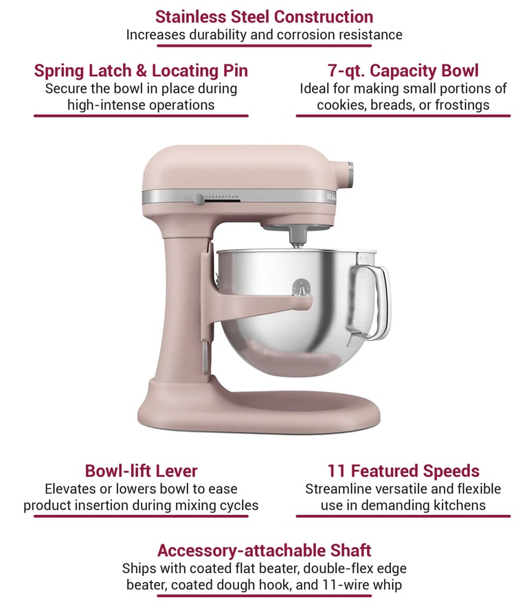 KitchenAid KSM70SKXXFT Features