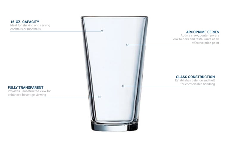 Arcoroc Q2542 Features