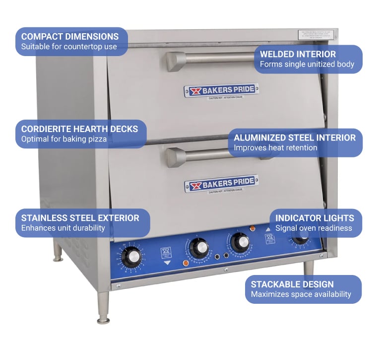 Bakers Pride dp22083 Features