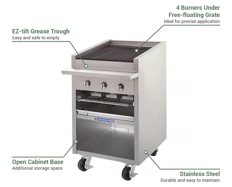 Bakers Pride F24RSNG Features