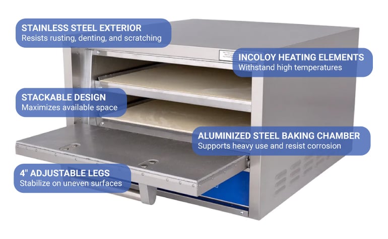 Bakers Pride p22s220240 Features