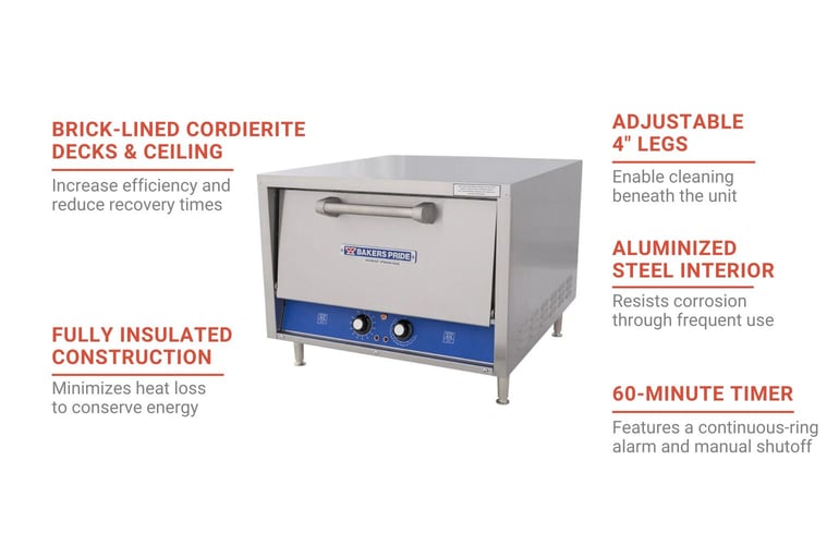 Bakers Pride P24BL2081 Features