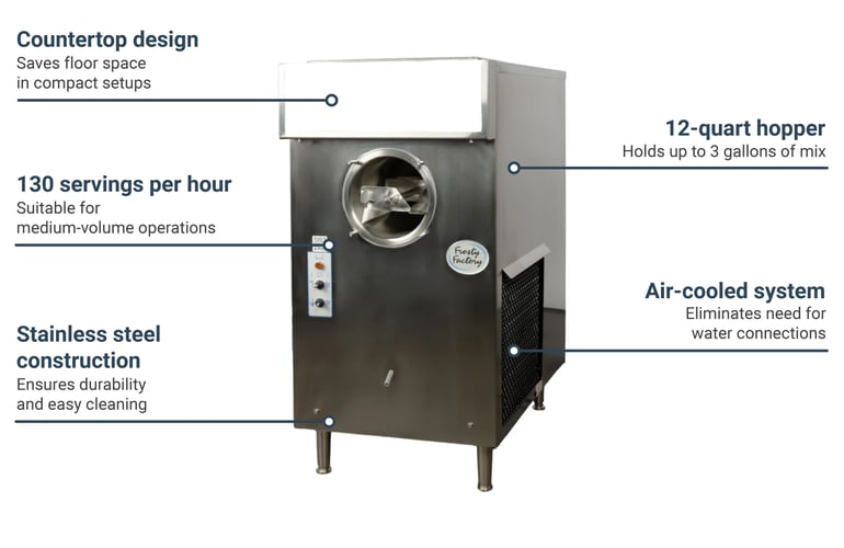 Frosty Factory 237A Margarita Machine Single, Countertop, 130