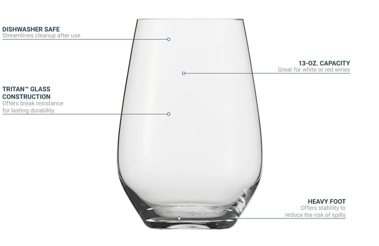 Tour Break-Resistant Glasses by Schott Zwiesel