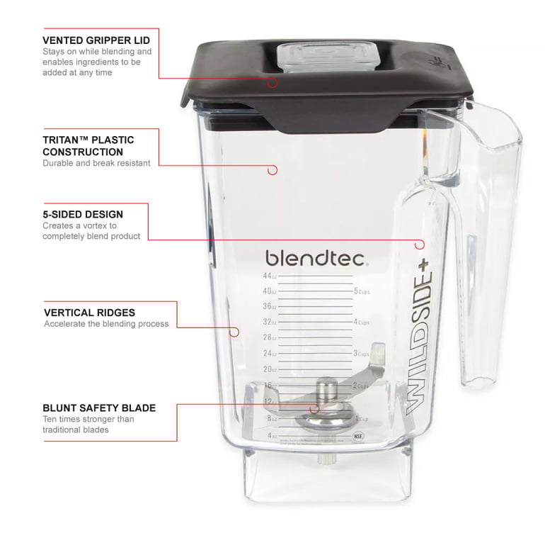 Blendtec wildside top