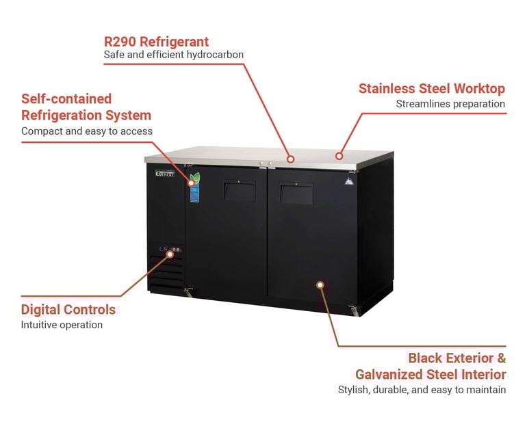 Everest Refrigeration EBB48 Features