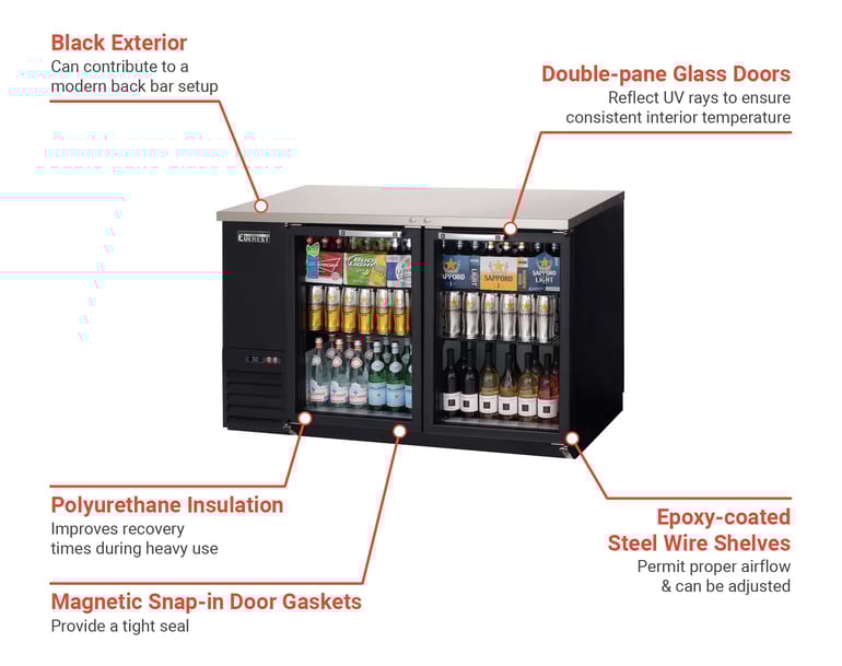 Everest Refrigeration EBB59G24 Features