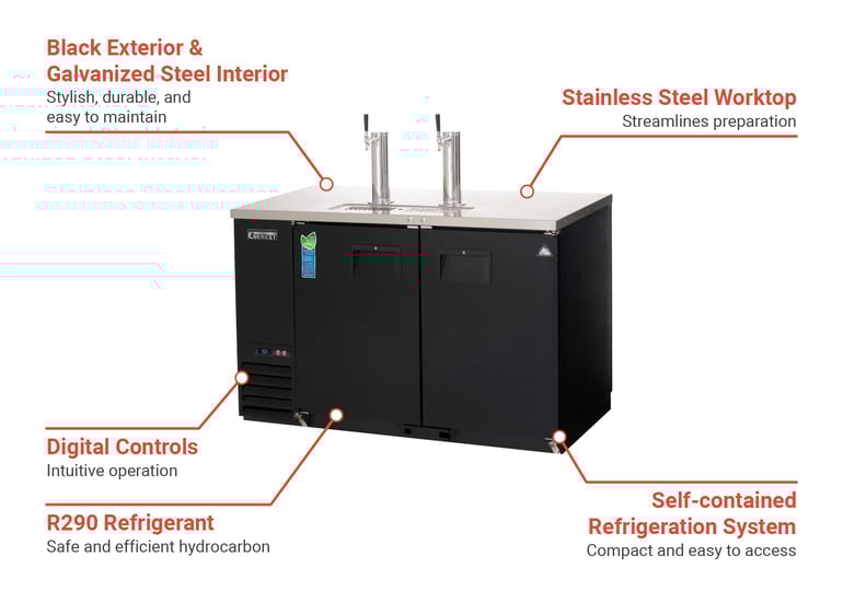 Everest Refrigeration EBD2 Features