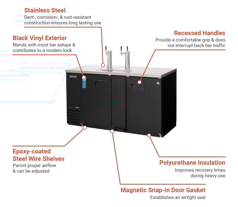 Everest Refrigeration EBD3 Features