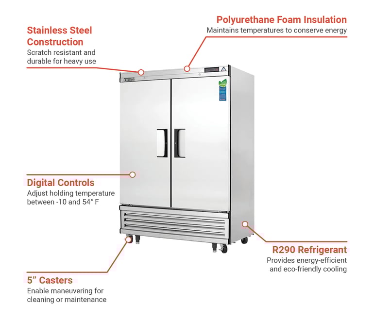 Everest Refrigeration EBF2 54 1/8